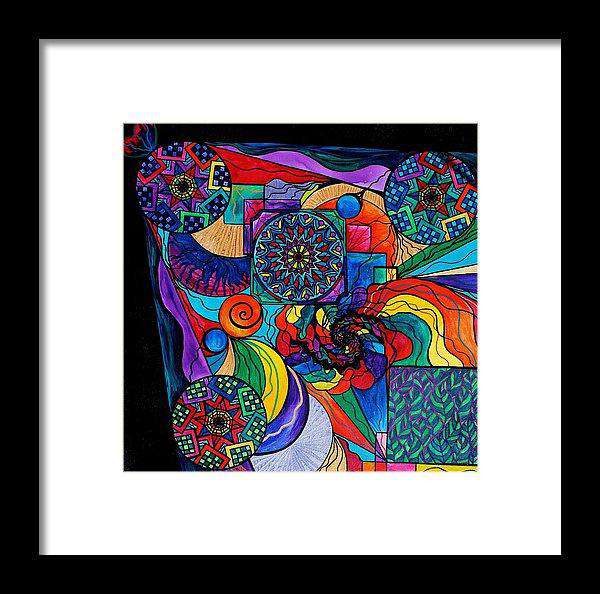 Vlastní průzkum - zarámovaný tisk