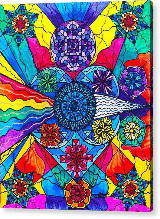 Speak From The Heart - Acrylic Print