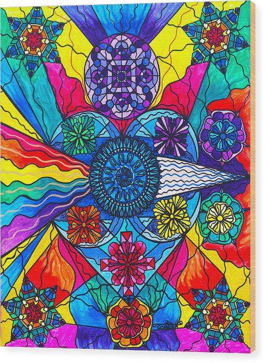 Mluvit od srdce - Dřevo tisk