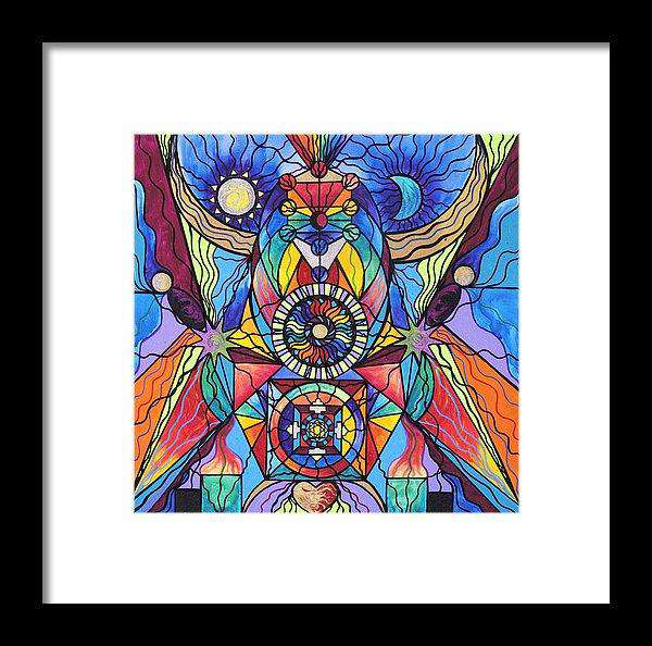 Spirituální průvodce --Rámováný tisk