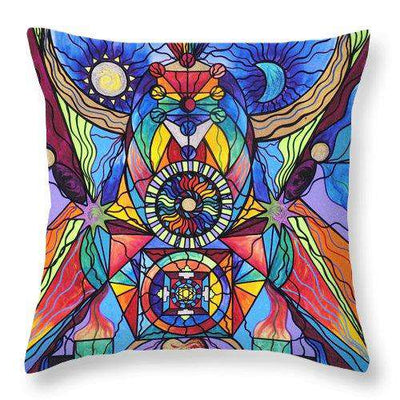 Spirituální průvodce-Throw Pillow