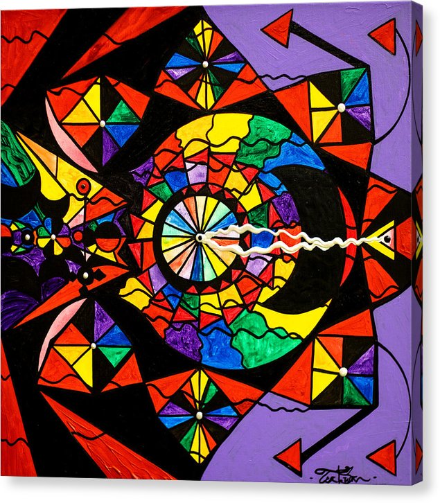 Stand For What You Believe In Frequency - Canvas Print