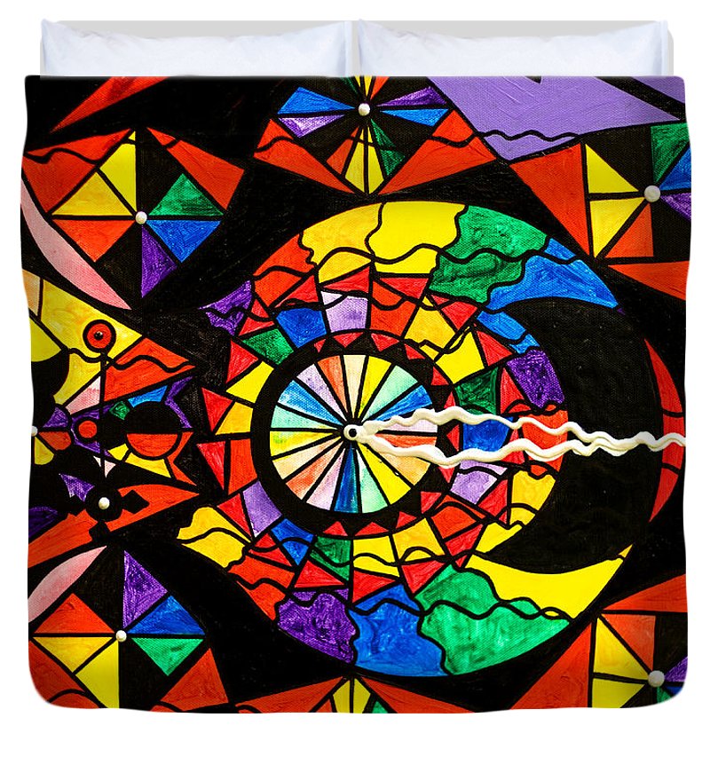 Stand For What You Believe In Frequency - Duvet Cover