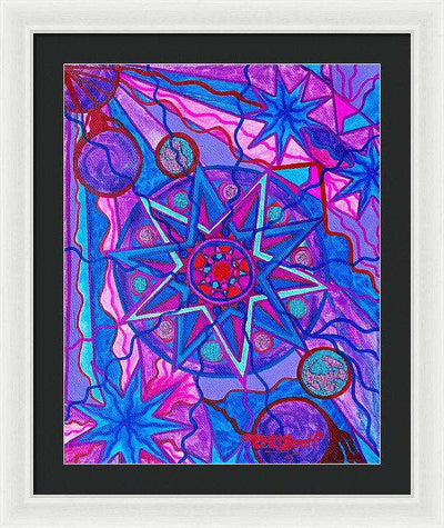 Star Of Joy - Framed Print