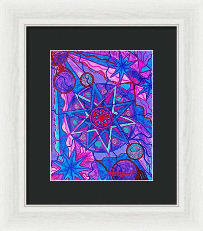 Star Of Joy - Framed Print