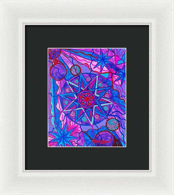 Star Of Joy - Framed Print