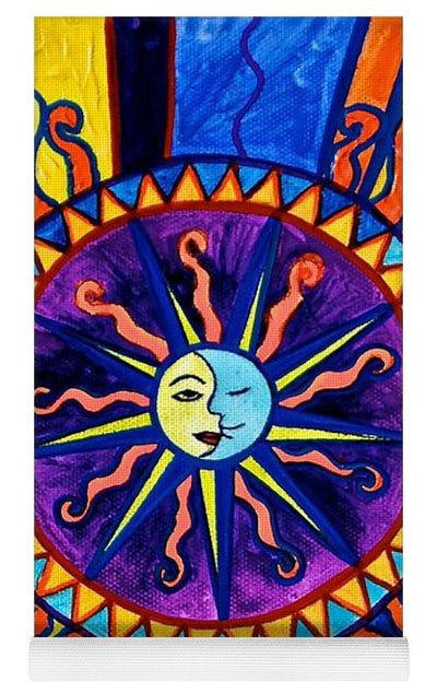 Sun and Moon - Yoga Mat