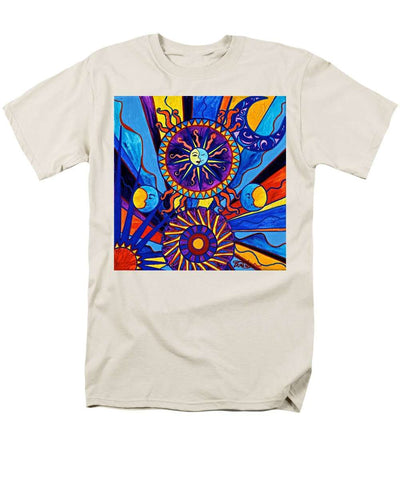 Slunce a Měsíc - Pánské tričko (Regular Fit)