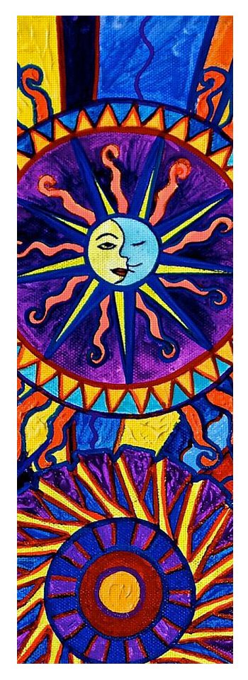 Sun and Moon - Yoga Mat