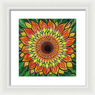 Sunflower - Framed Print