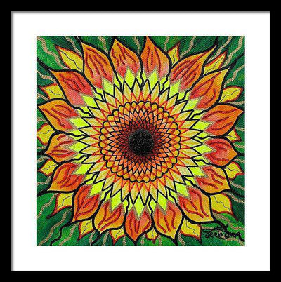 Sunflower - Framed Print