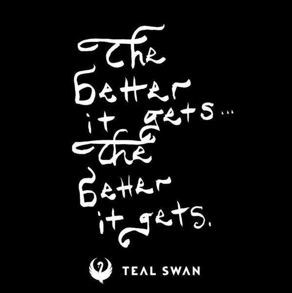 The Better It Gets Quote - Art Print