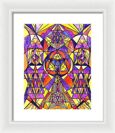 The Destiny Grid - Framed Print