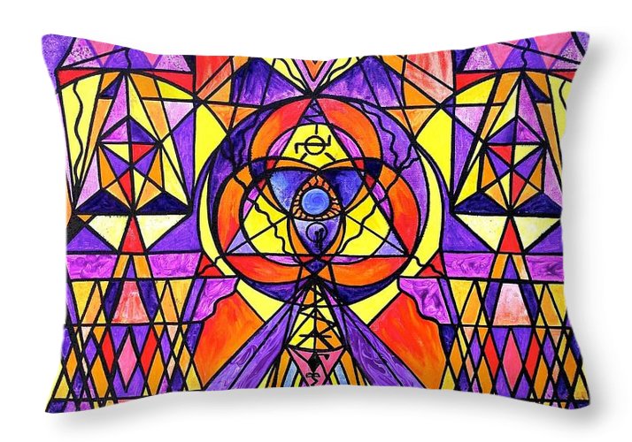 The Destiny Grid - Throw Pillow