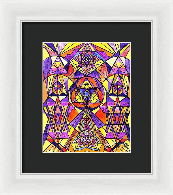 The Destiny Grid - Framed Print