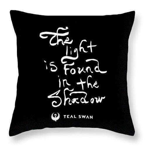 The Light Quote - Throw Pillow