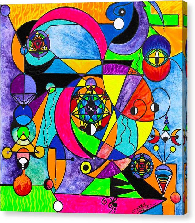 The Power Lattice - Canvas Print