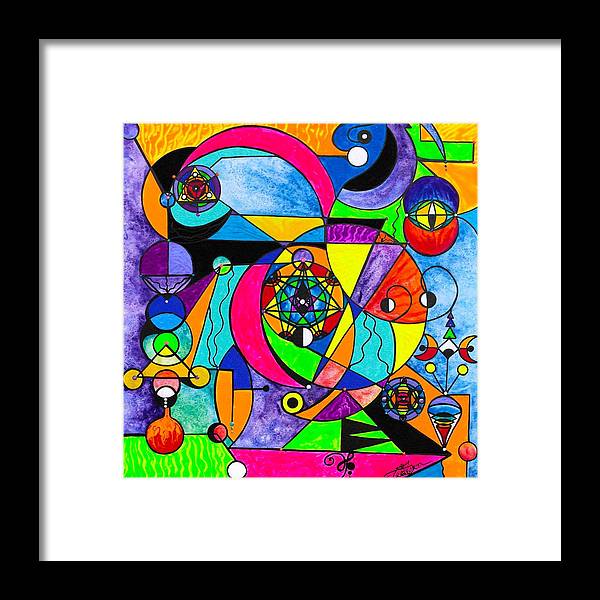 The Power Lattice - Framed Print