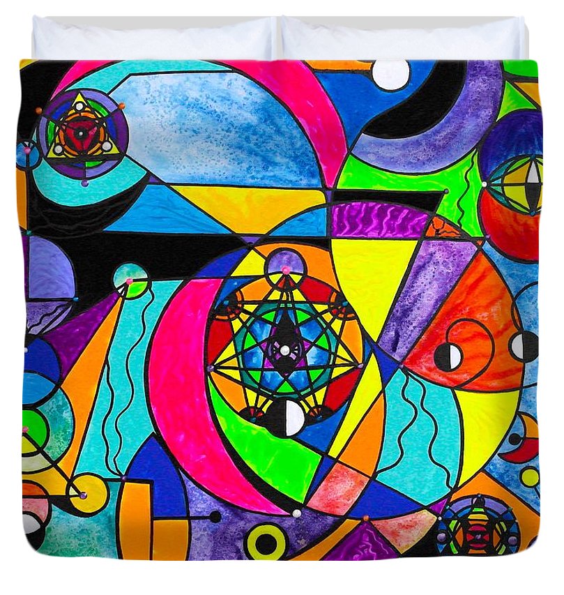 The Power Lattice - Duvet Cover