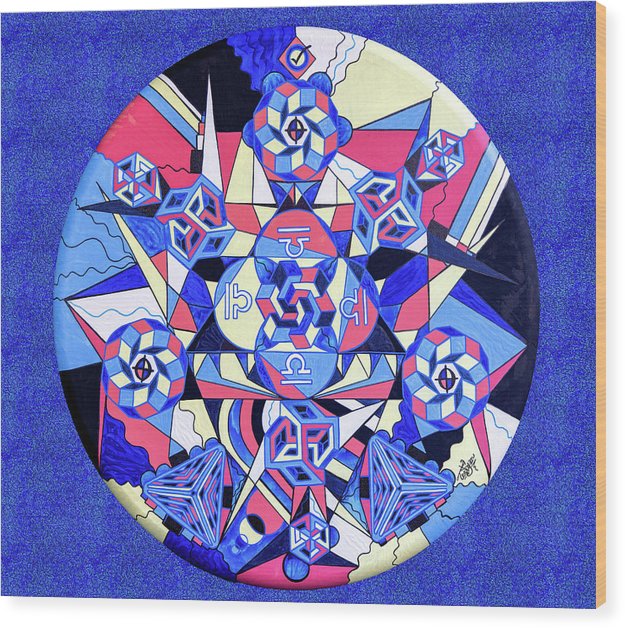 The Right Arrangement - Wood Print