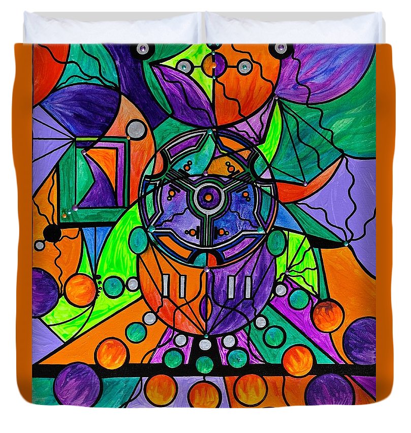 The Sheaf - Pleiadian Lightwork Model,  - Duvet Cover