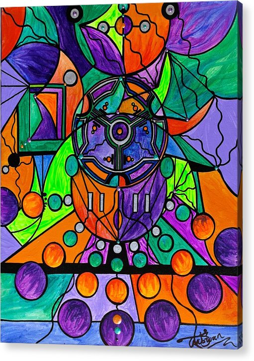 The Sheaf - Pleiadian Lightwork Model,  - Acrylic Print