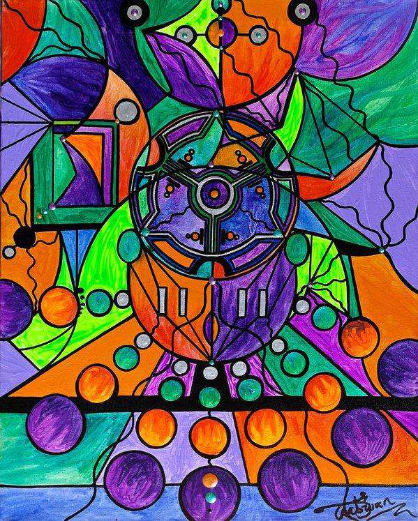 The Sheaf - Pleiadian Lightwork Model, - Umělecká reprodukce