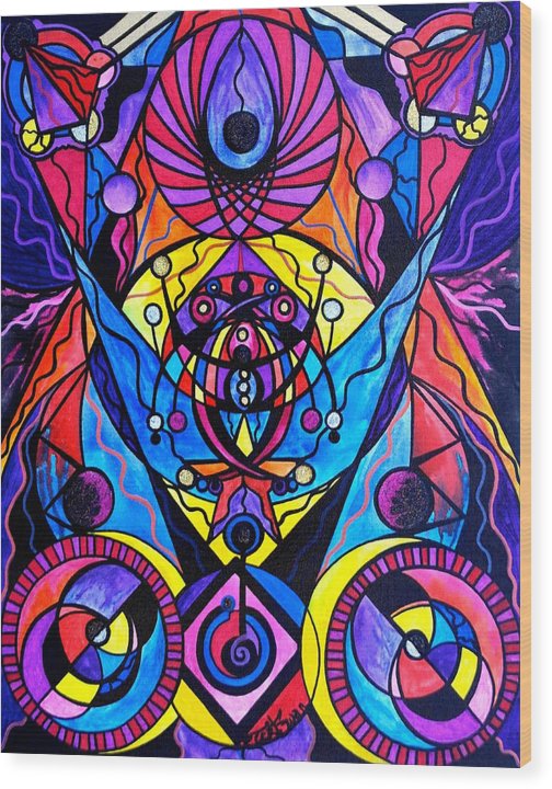 The Time Wielder - Wood Print