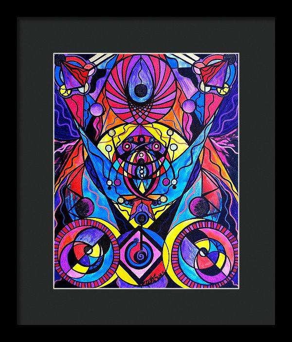 The Time Wielder - Framed Print