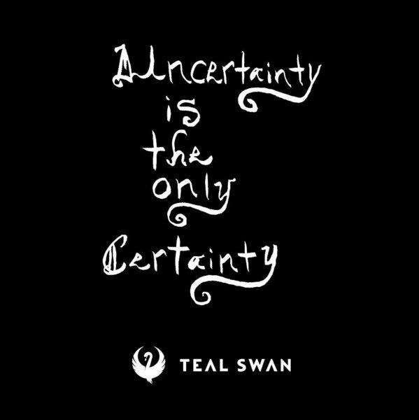 Uncertainty Quote - Art Print