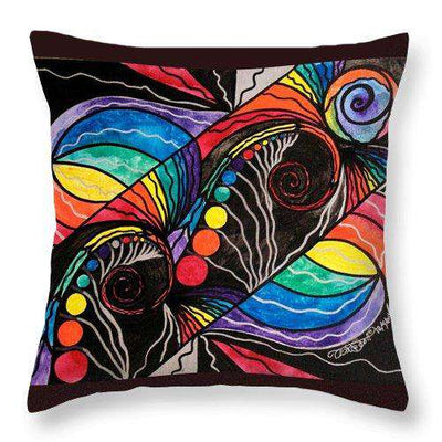 Unfold - Throw Pillow