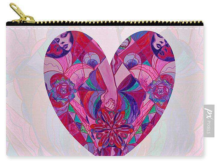 Valentine's Heart - Human Intimacy - Carry-All Pouch
