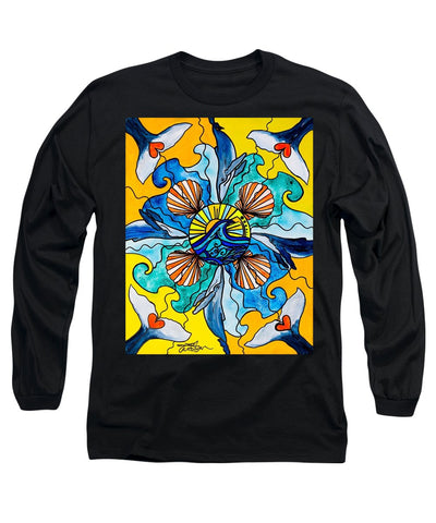 Whale Mandala - Long Sleeve T-Shirt