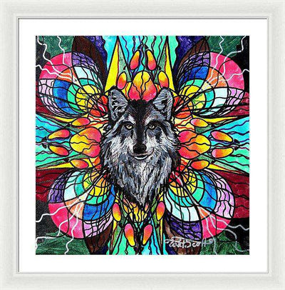 Wolf - Framed Print