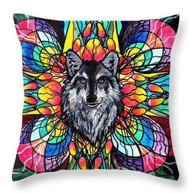 Wolf - Throw Pillow