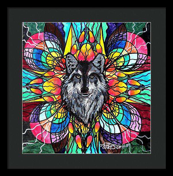 Wolf - Framed Print