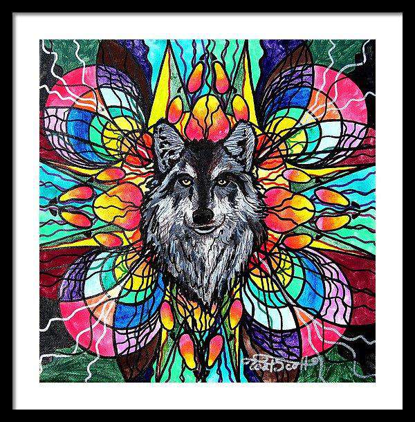 Wolf - Framed Print