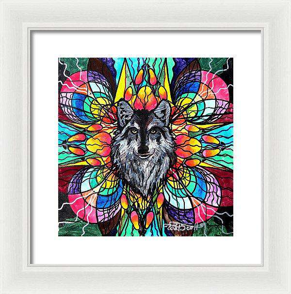 Wolf - Framed Print