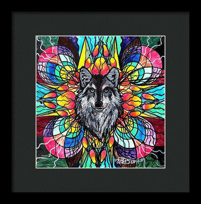 Wolf - Framed Print