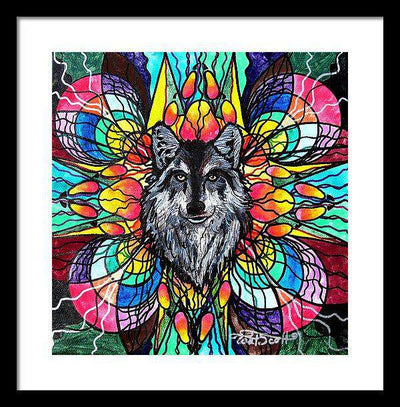 Wolf - Framed Print