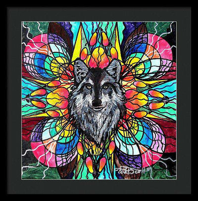 Wolf - Framed Print