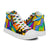 Adaptability Grid - Women’s high top canvas shoes