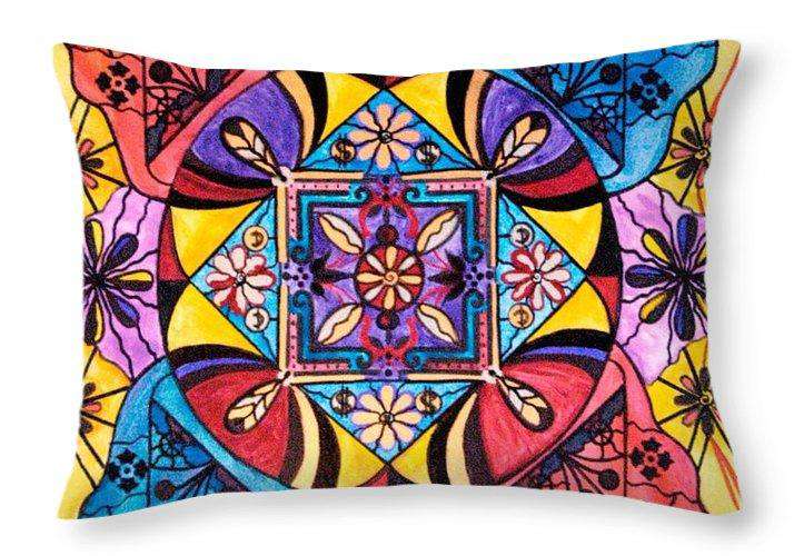 Worldly Abundance - Throw Pillow