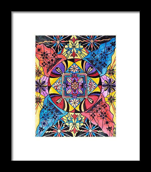 Světová hojnost - zarámovaný tisk